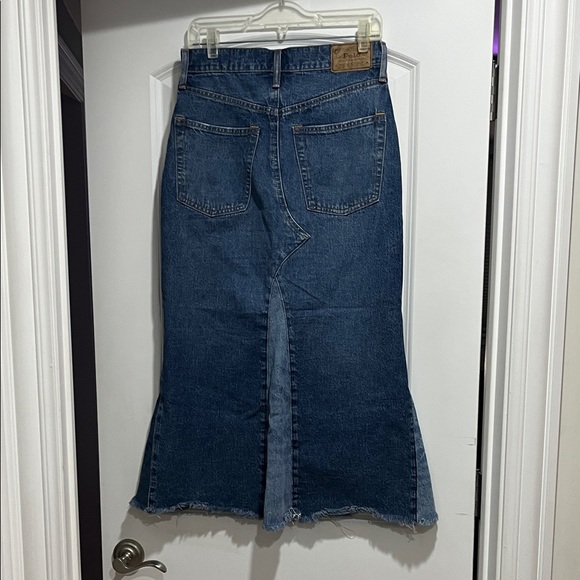 Polo by Ralph Lauren Deconstructed Patchwork Denim Skirt - Picture 6 of 16